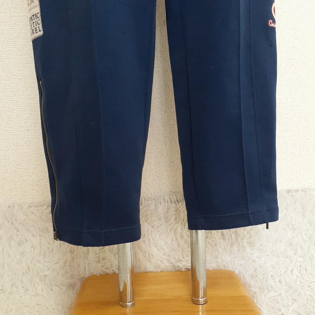 90s△Champion チャンピオン ジャージセット 紺 バックプリント M