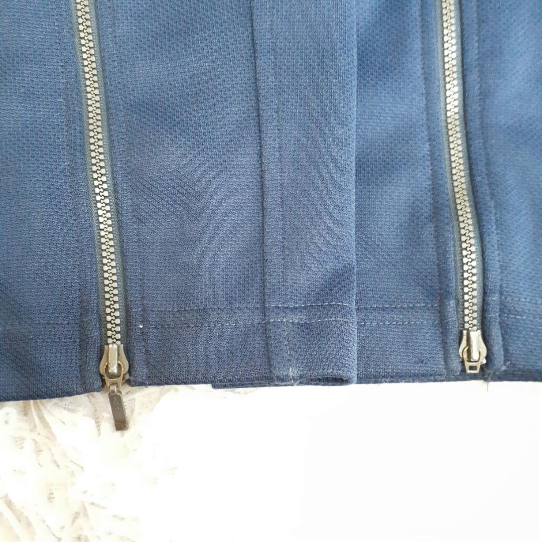 90s△Champion チャンピオン ジャージセット 紺 バックプリント M
