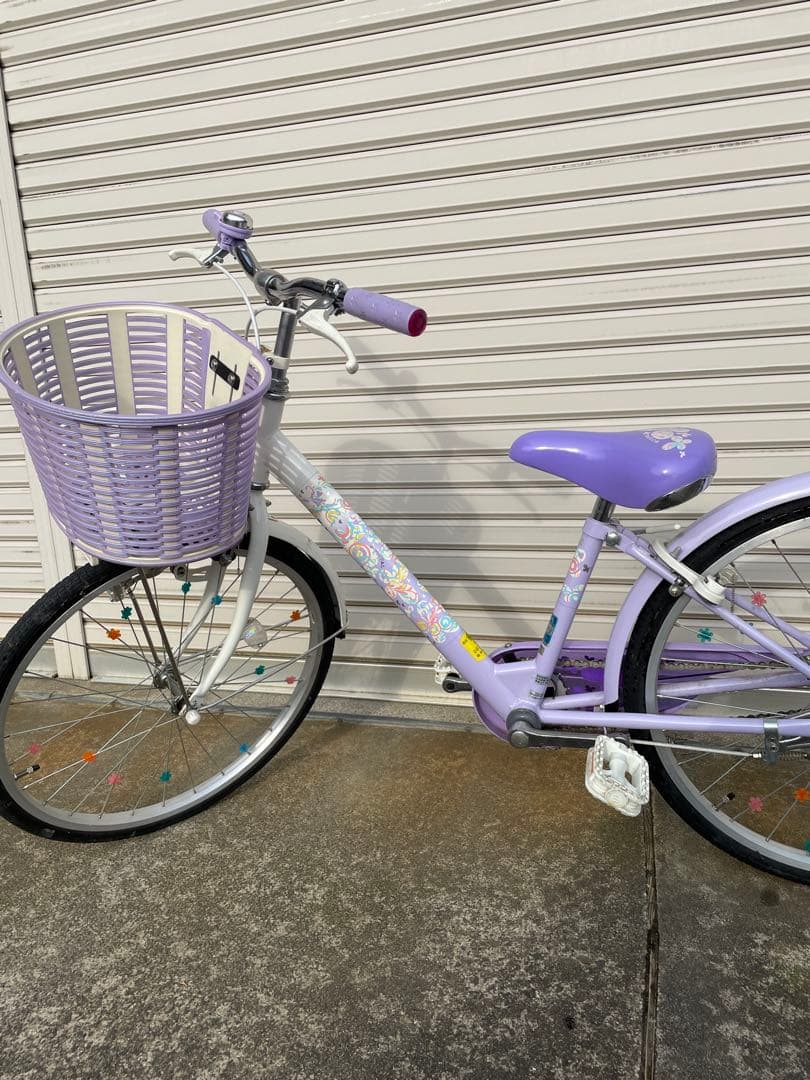 エコパル　ラベンダー　22インチ　ブリヂストンサイクル　キッズサイクル　ガールズ