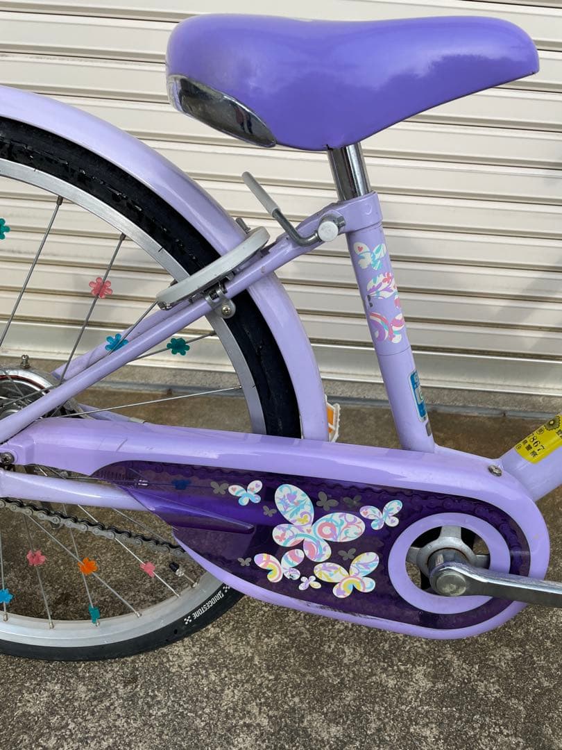 エコパル　ラベンダー　22インチ　ブリヂストンサイクル　キッズサイクル　ガールズ