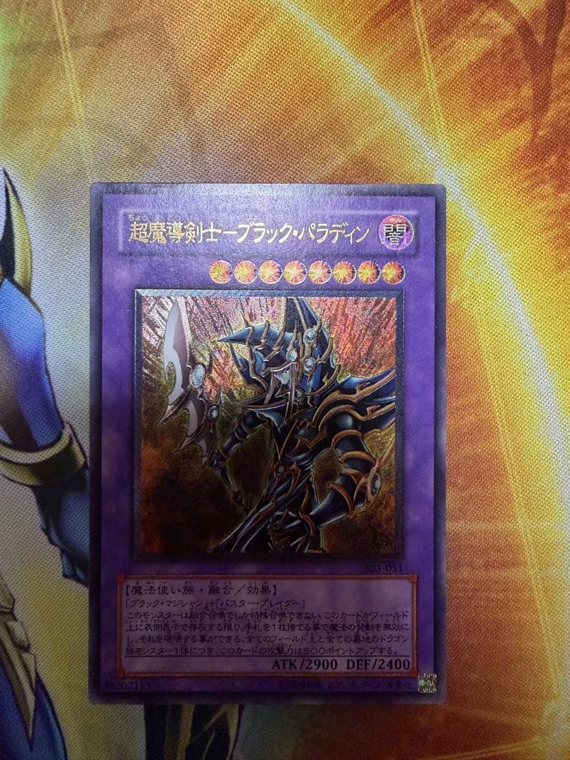 遊戯王 超魔導剣士ブラックパラディン　レリーフ