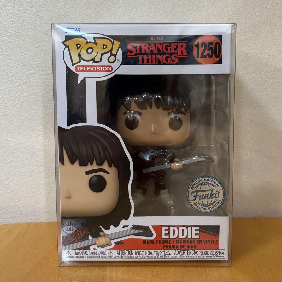 Funko POP! エディ ストレンジャーシングス ケース付き 未開封