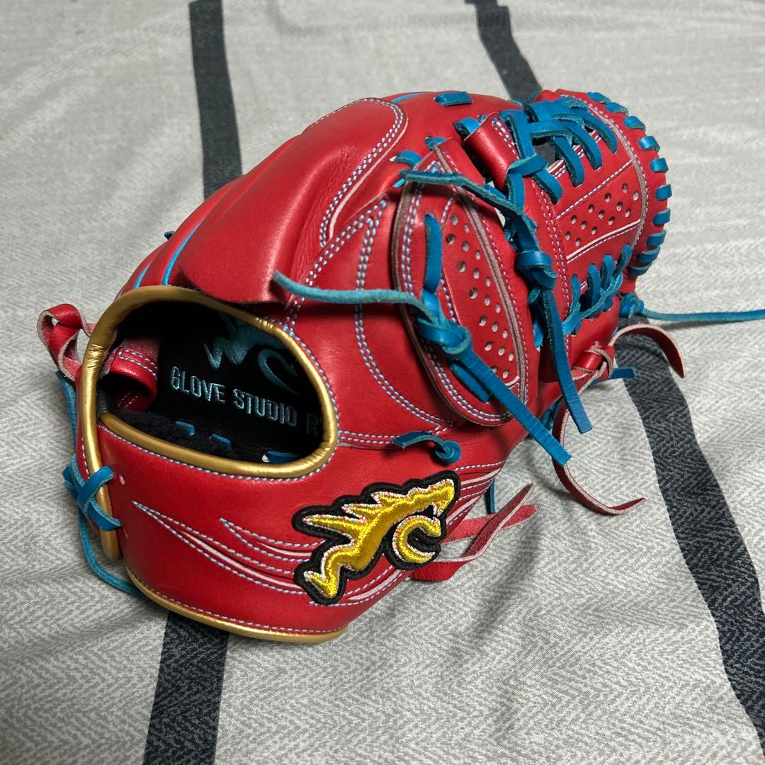 GLOVE STUDIO RY 硬式グローブ レッド