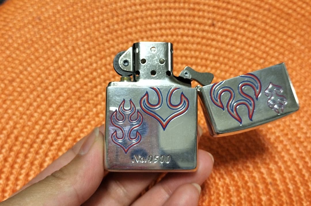 サッカー　ワールドカップ　日本代表　zippo　シリアルナンバー500