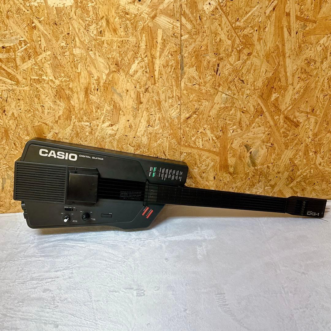 動作品♪CASIO DG-1 ギターシンセ デジタルギター カシオ