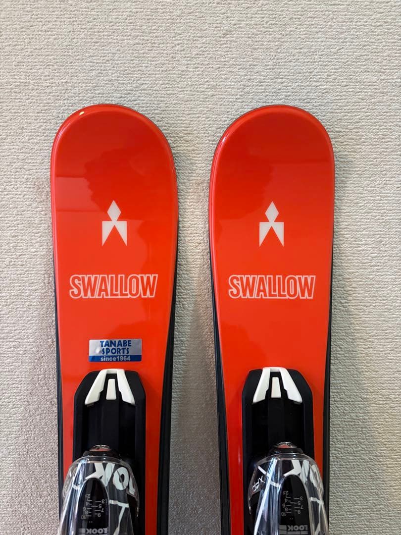 SWALLOW OREO90 ショートスキー 新品 スキー板 ビンディング