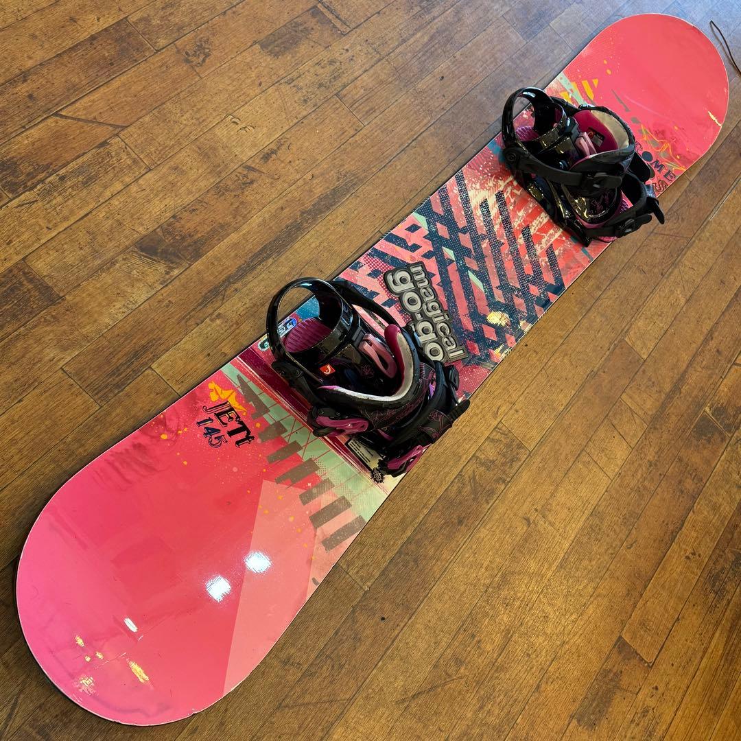 送込！レディーススノーボードセット K2 boaブーツ23.5 rome145