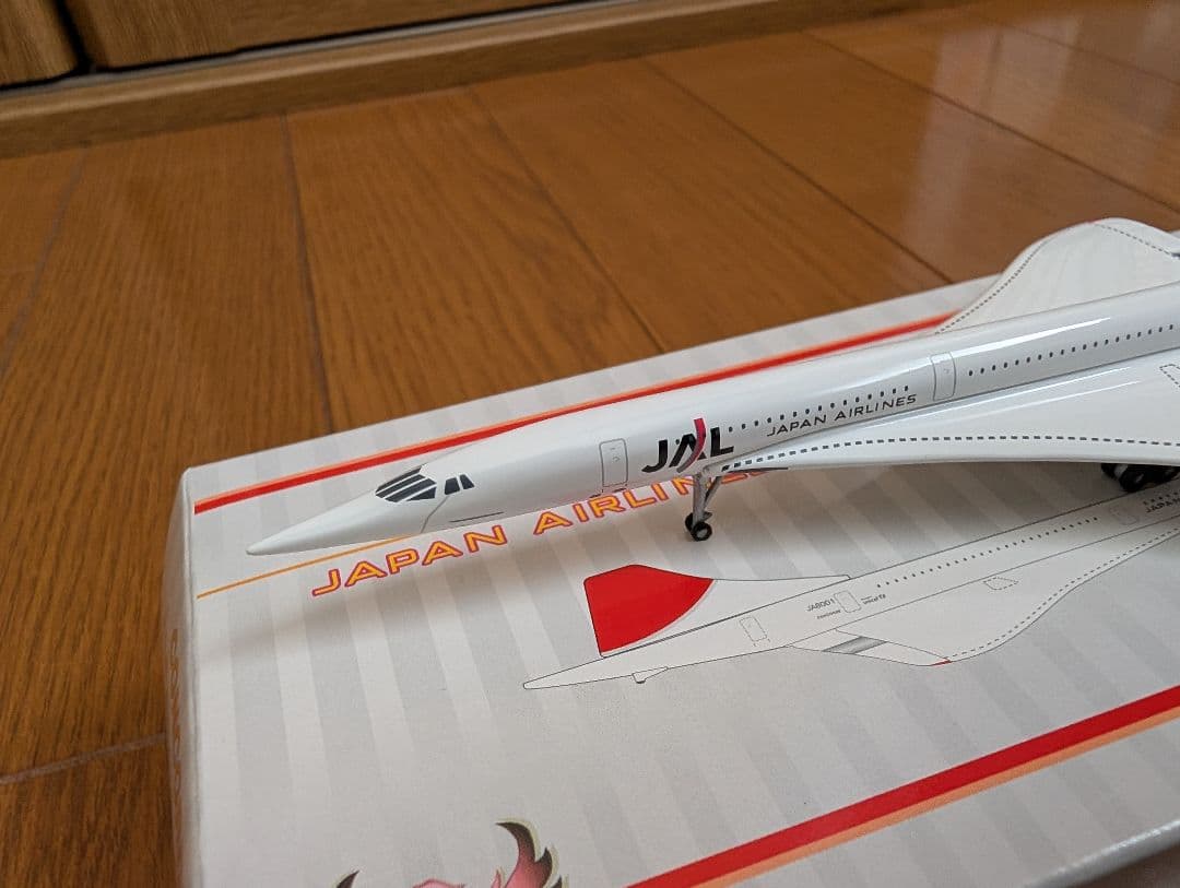 1/400 幻の日本航空 JALコンコルド「アーク塗装」①