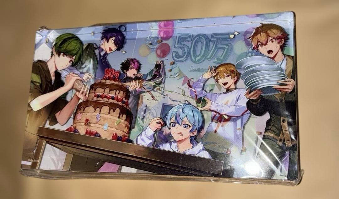 シクフォニ 50万人記念 缶バ アクリルブロック