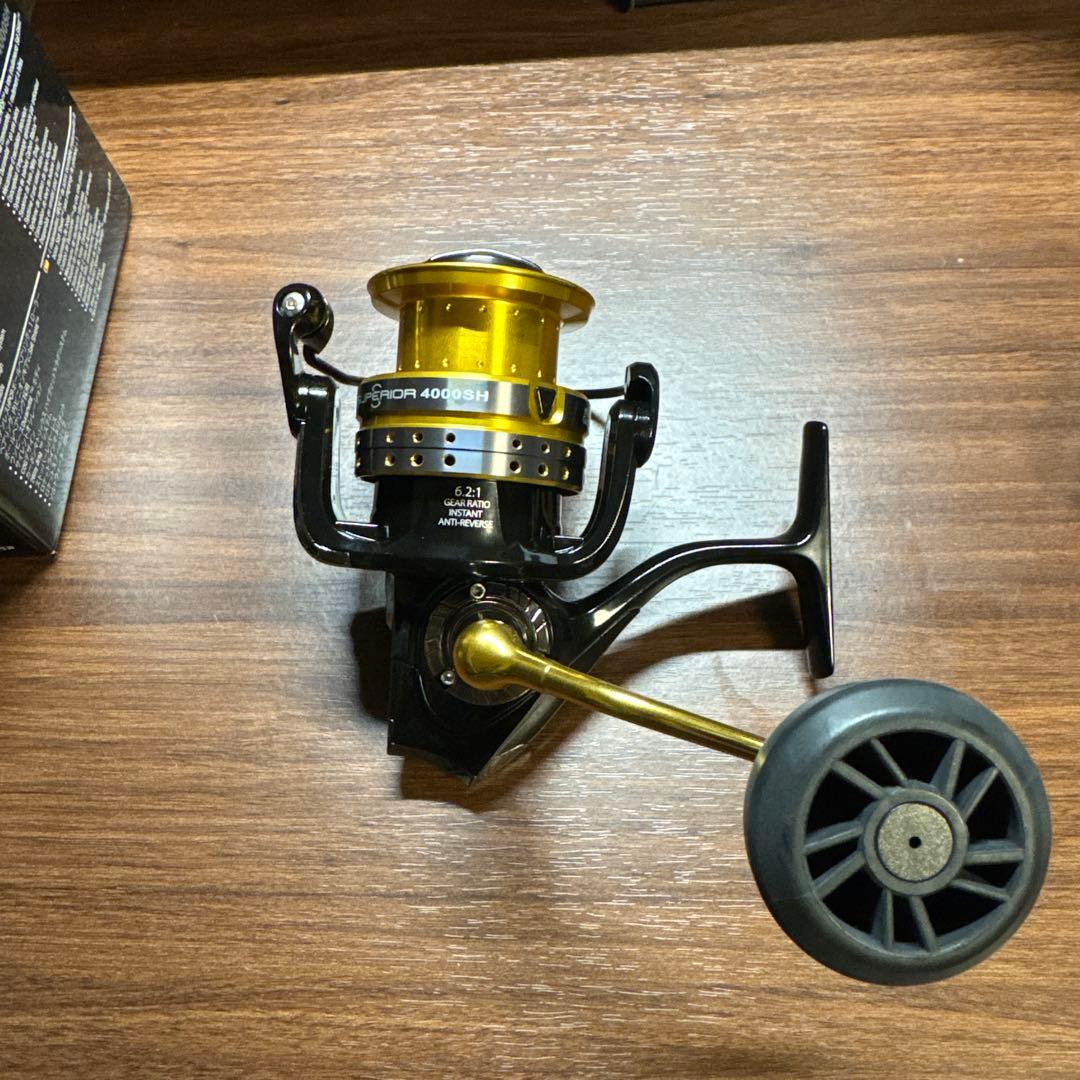 新品未使用　アブガルシア　スーペリア4000sh ショアジギング　ライトジギング