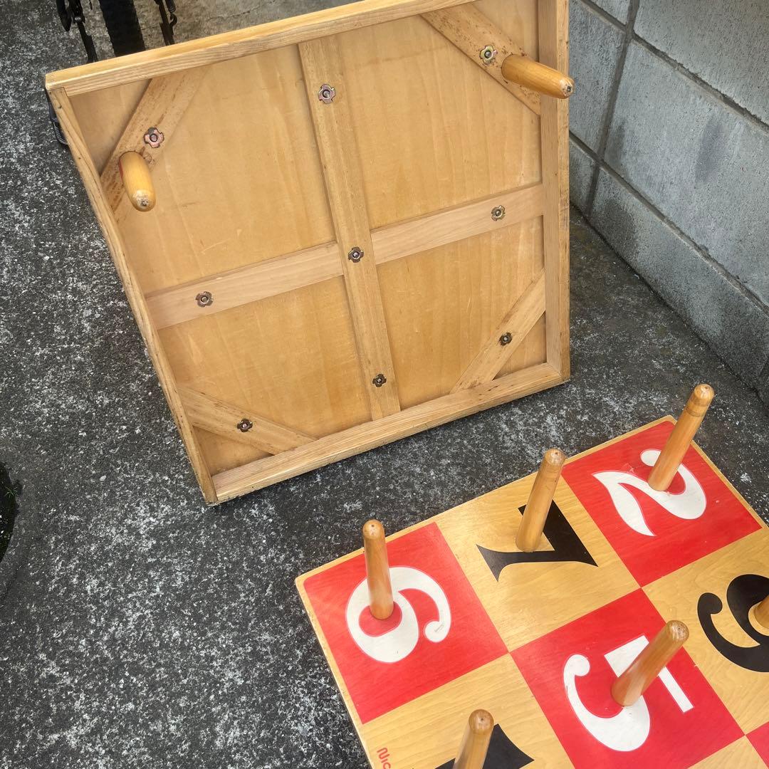 NICHIGAN ORIGINAL ニチガン 輪投げ　2セット　レク　木製