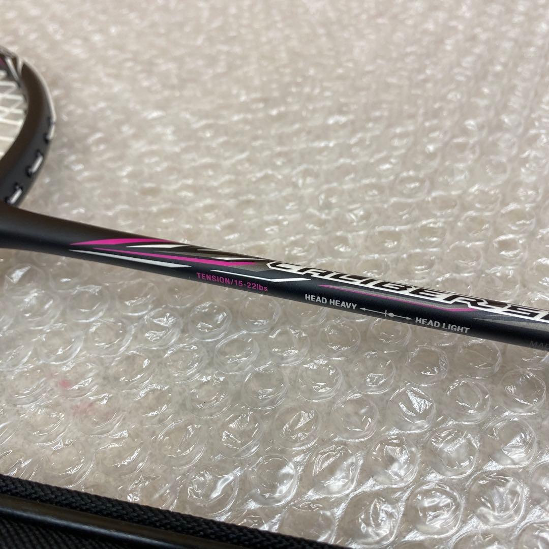【美品】ミズノ　バドミントンラケット CALIBER SONIC