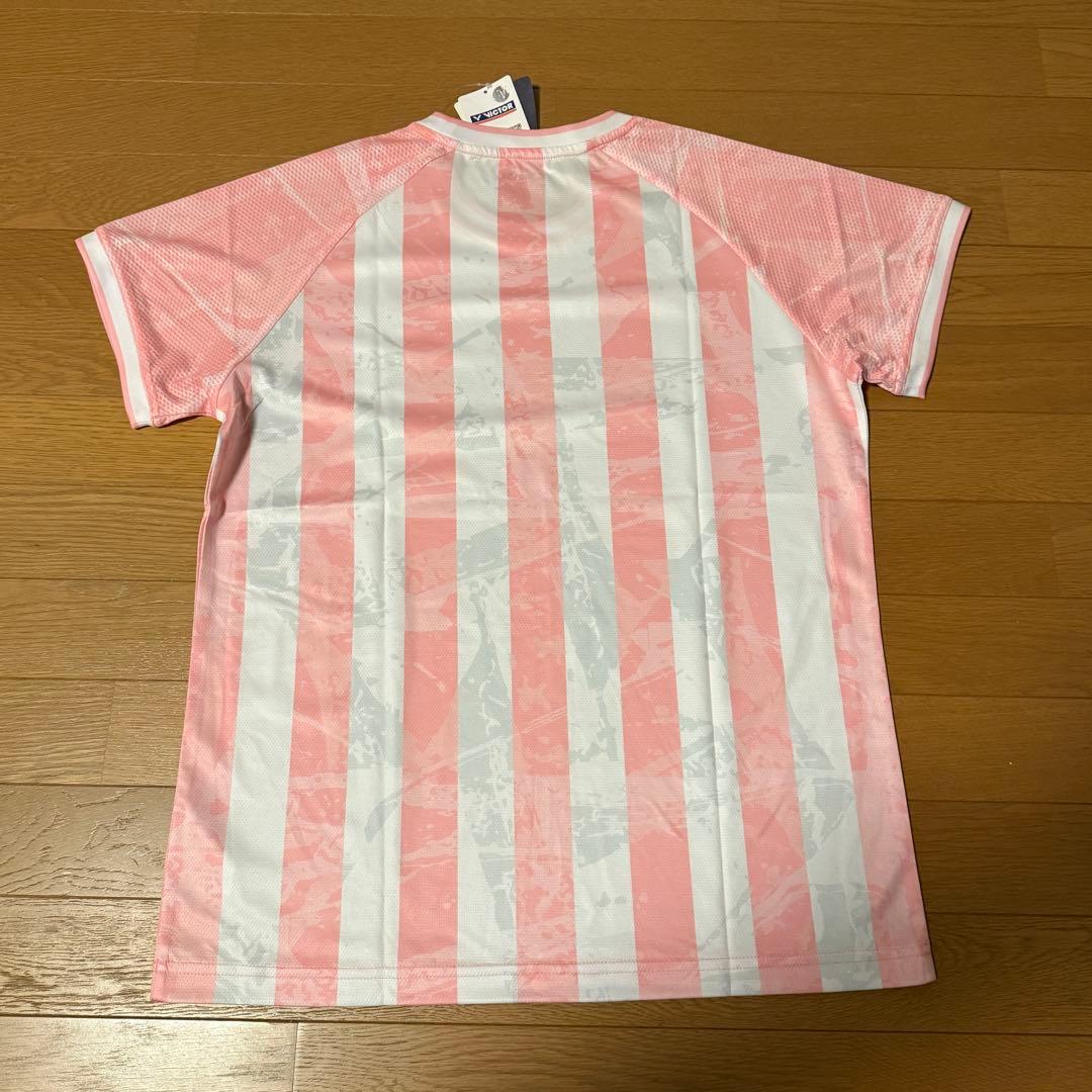 ビクター バドミントン Tシャツ L アントンセンモデル