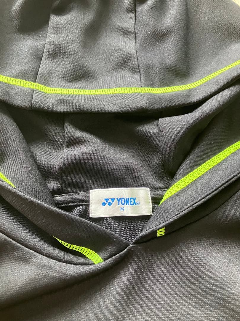 YONEX ヨネックス セットアップ パーカー パンツ M ブラック イエロー