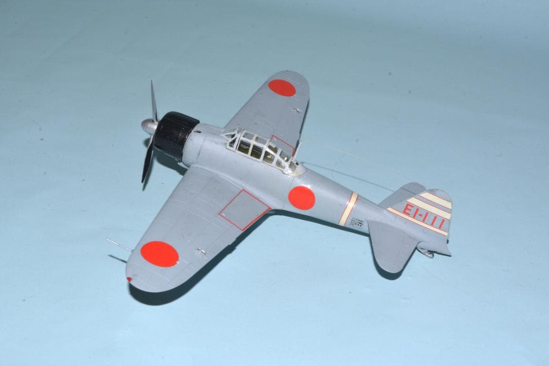 [完成品]　1/48　日本海軍　零式艦上戦闘機２１型　空母『翔鶴』戦闘機隊