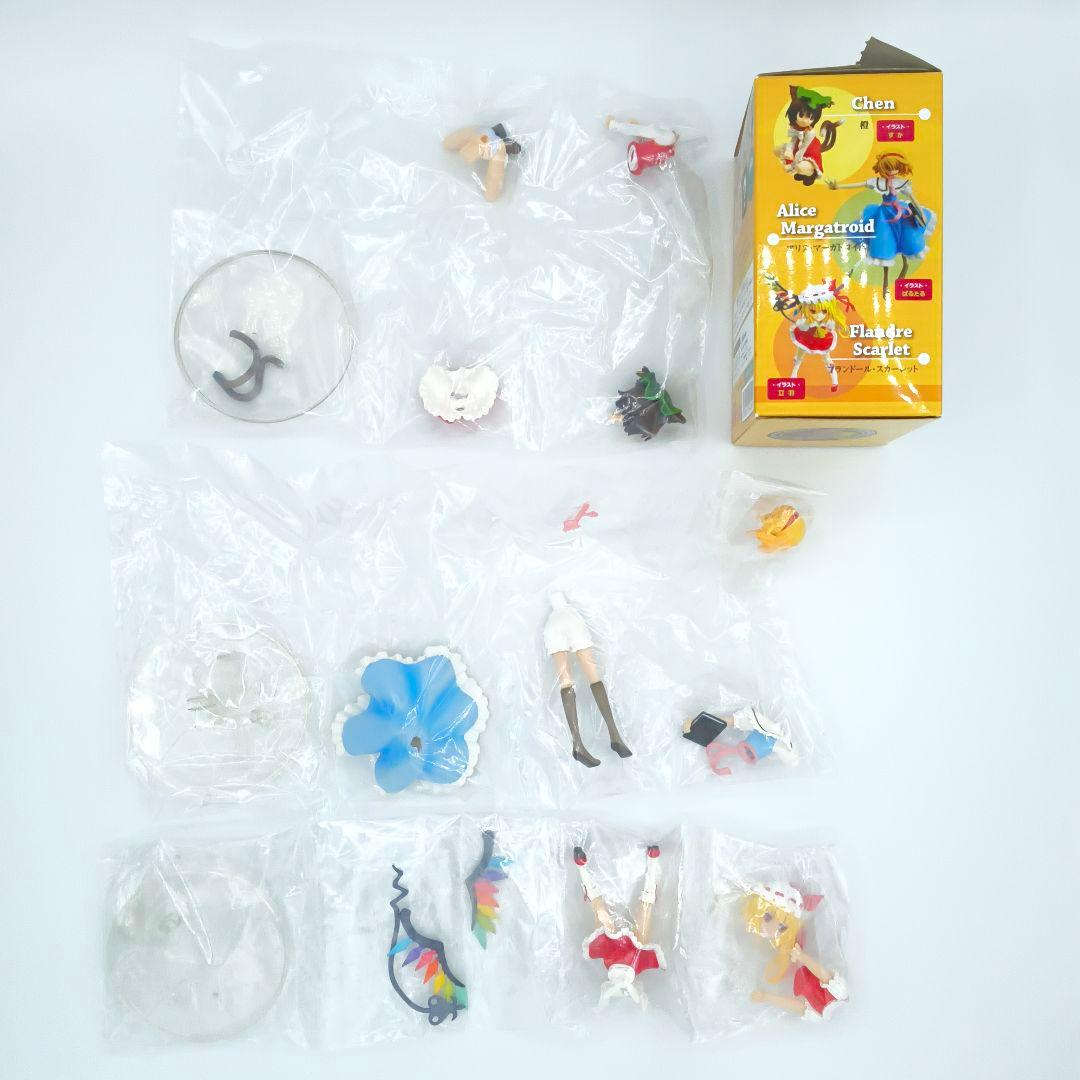 東方雅華乱舞トレーディングフィギュアコレクション vol.5 全8種セット