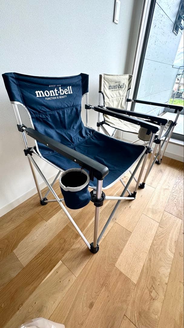 mont-bell ベースキャンプチェア 2脚セット