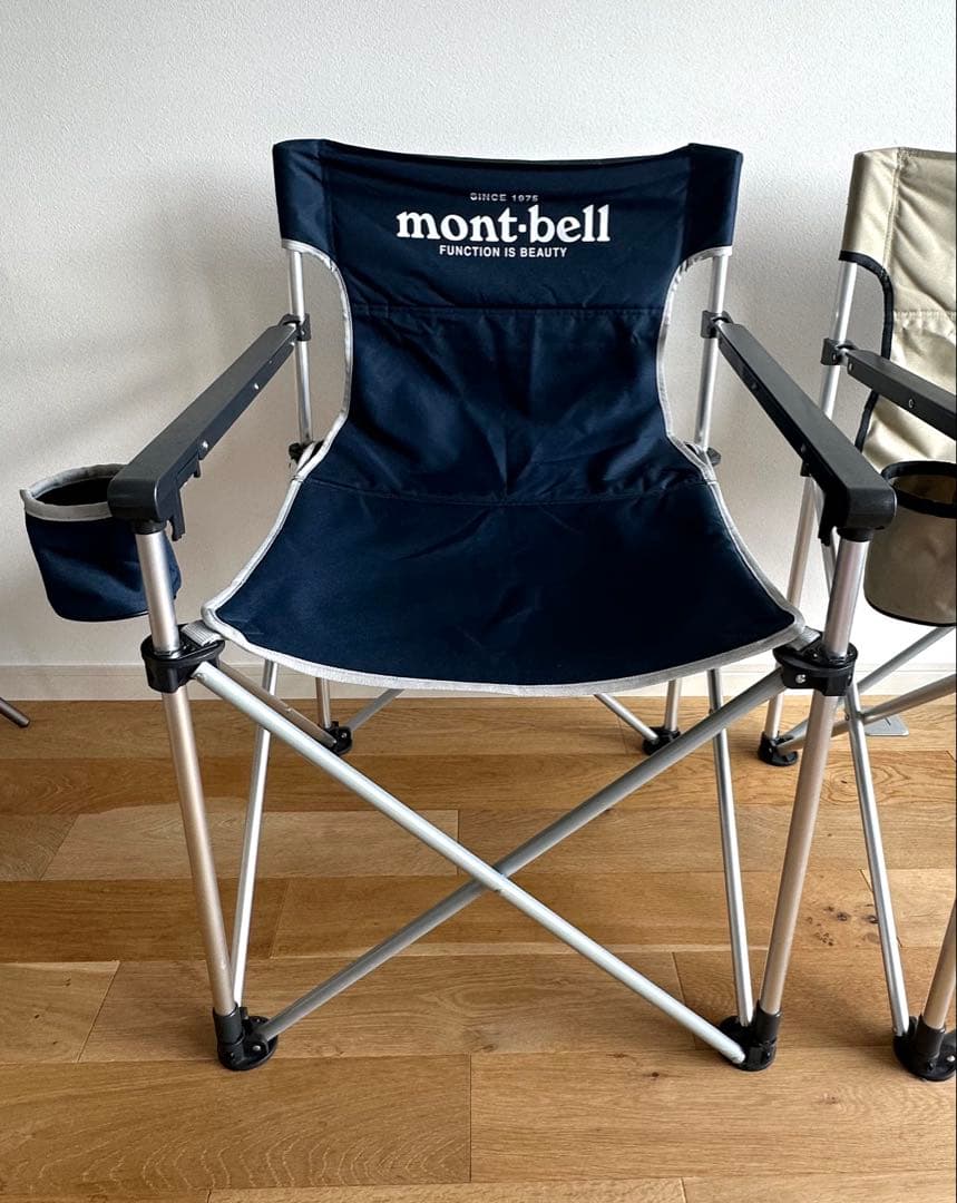mont-bell ベースキャンプチェア 2脚セット