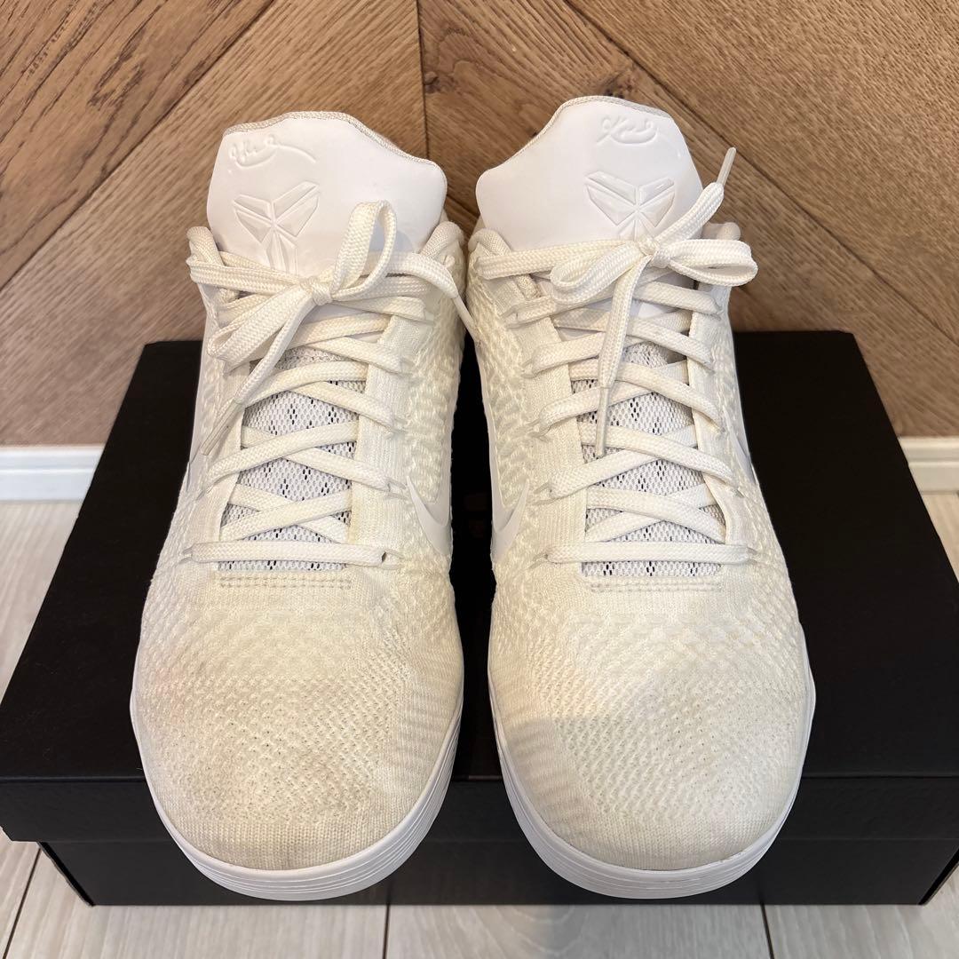 【希少】NIKE KOBE 9 ELITE LOW PROTRO 白27.5cm