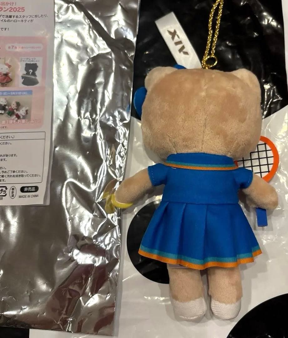 ハローキティ テニスプレーヤー キーホルダー