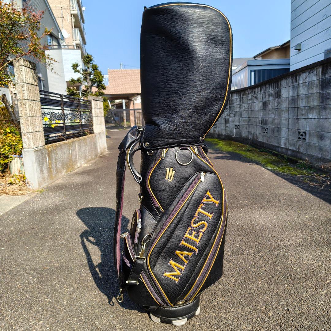 ※訳あり※【MAJESTY GOLF】 マジェスティ ゴルフキャディバッグ