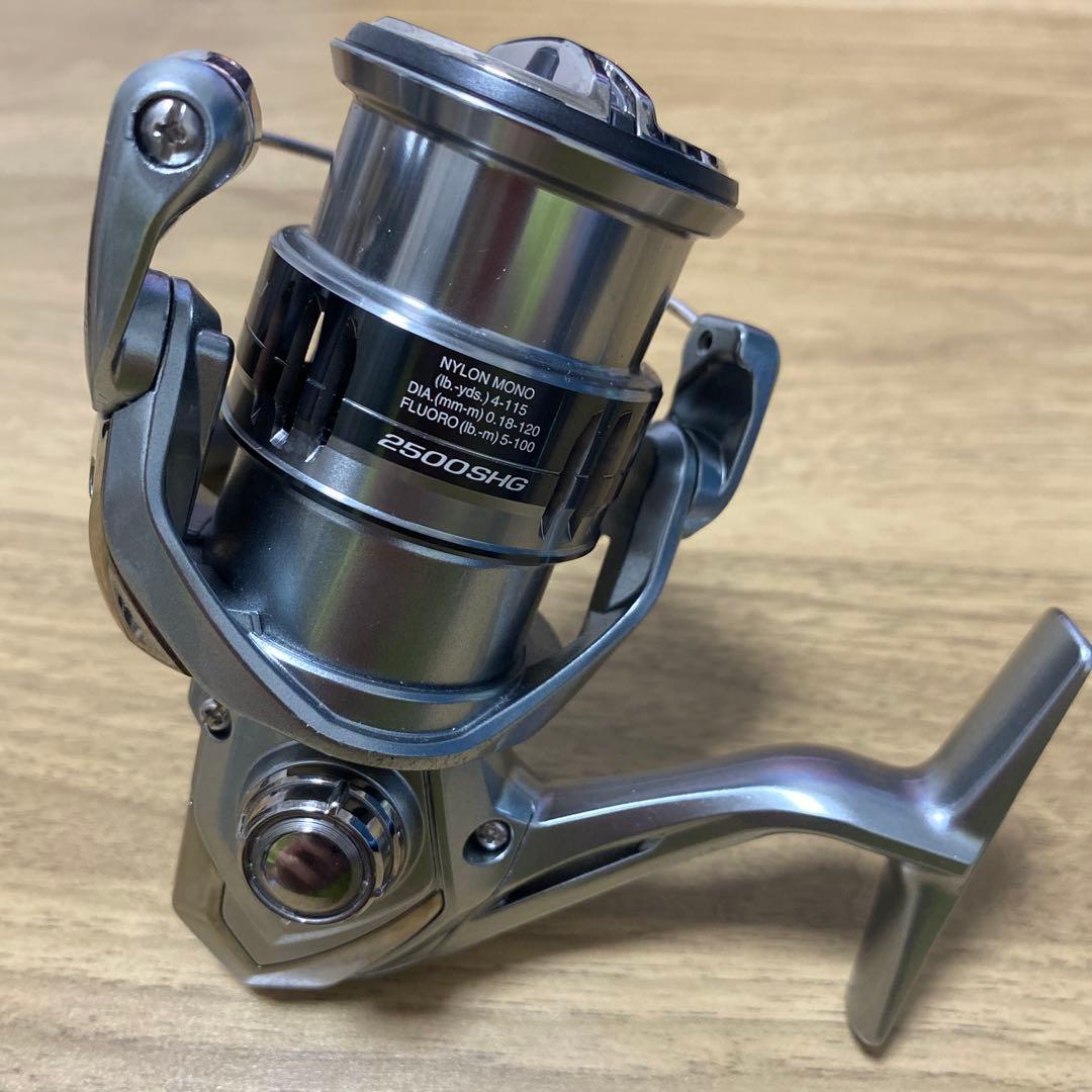 シマノ　21ナスキー2500SHG ゴメクサス　リールスタンド