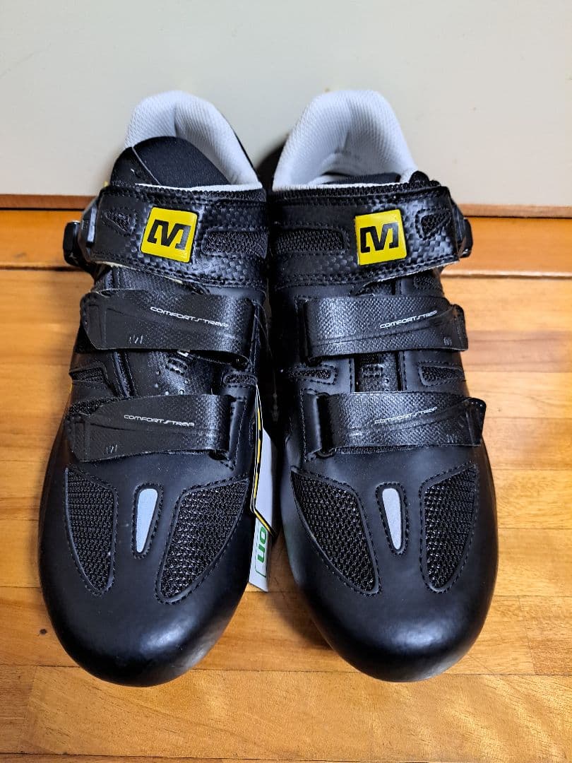 Mavic ブラック クリンチングシューズ