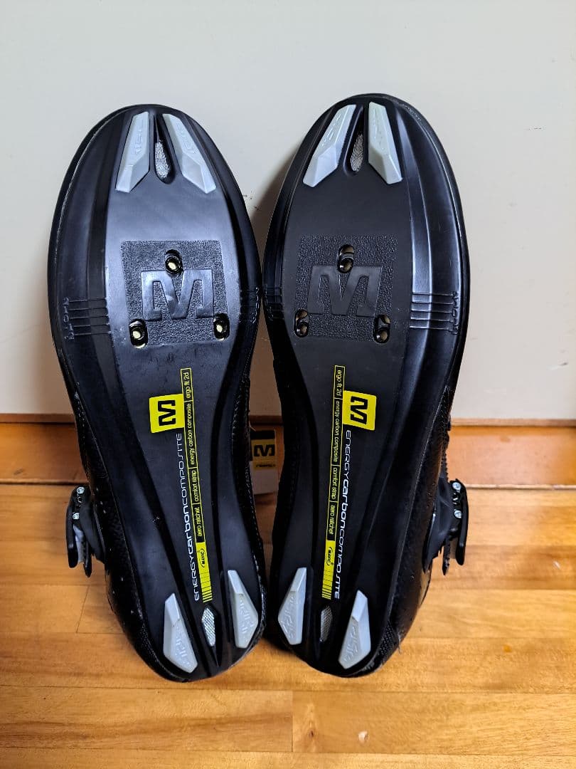 Mavic ブラック クリンチングシューズ