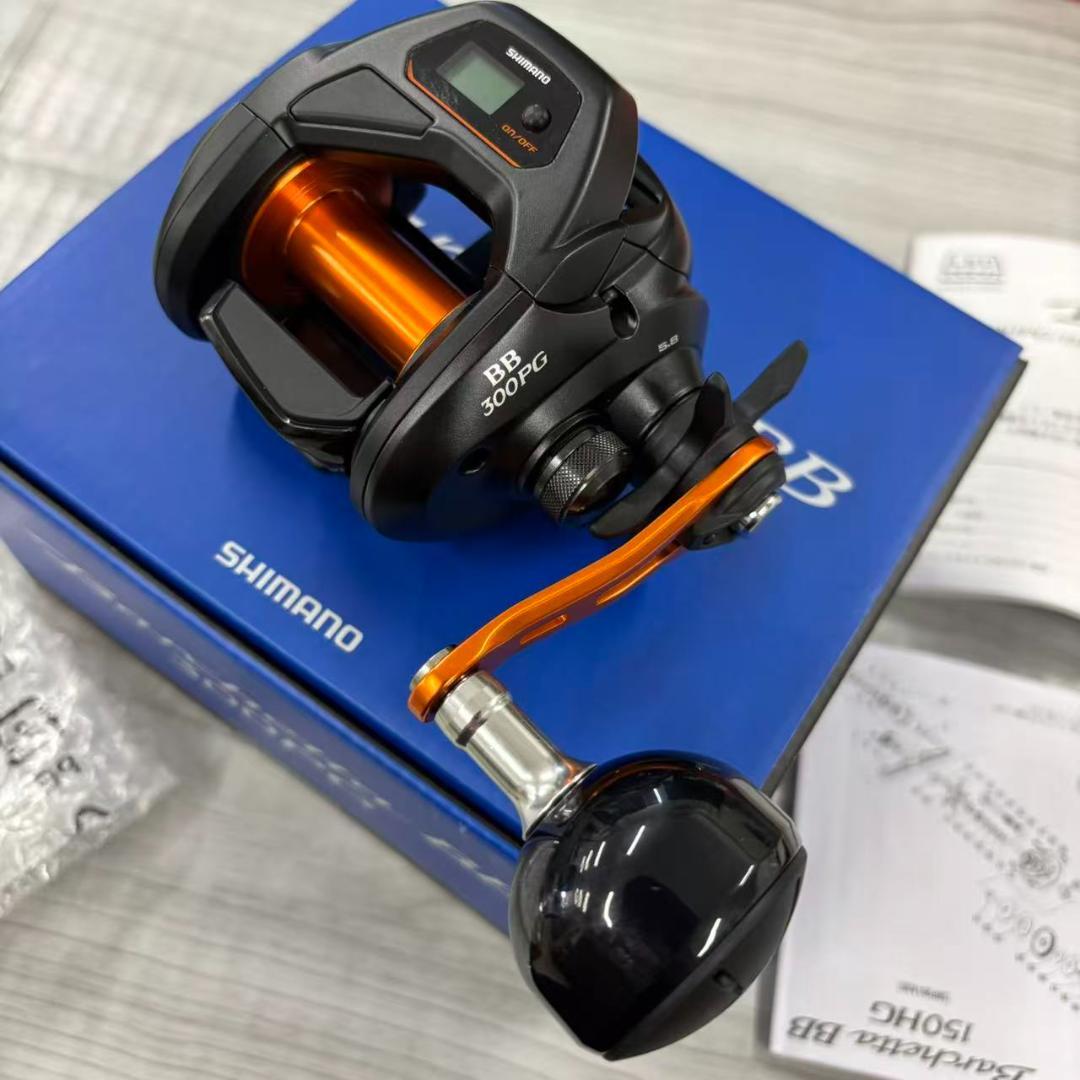 新品　シマノ バルケッタ BB 300 PG 右ハンドル カウンター付き
