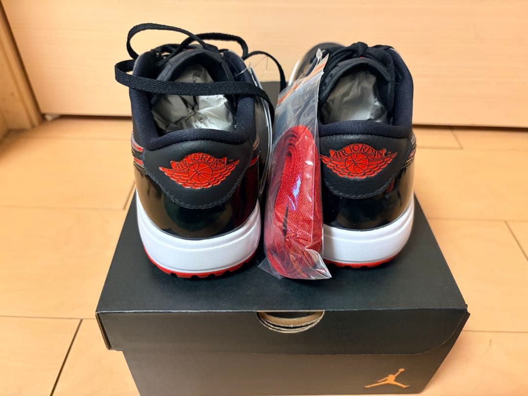 Nike Air Jordan 1 Low ブラック/レッド
