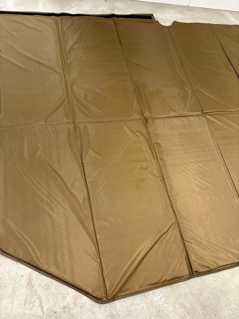 美品　DOD ワンポールテントL マット　MA8-771-BR