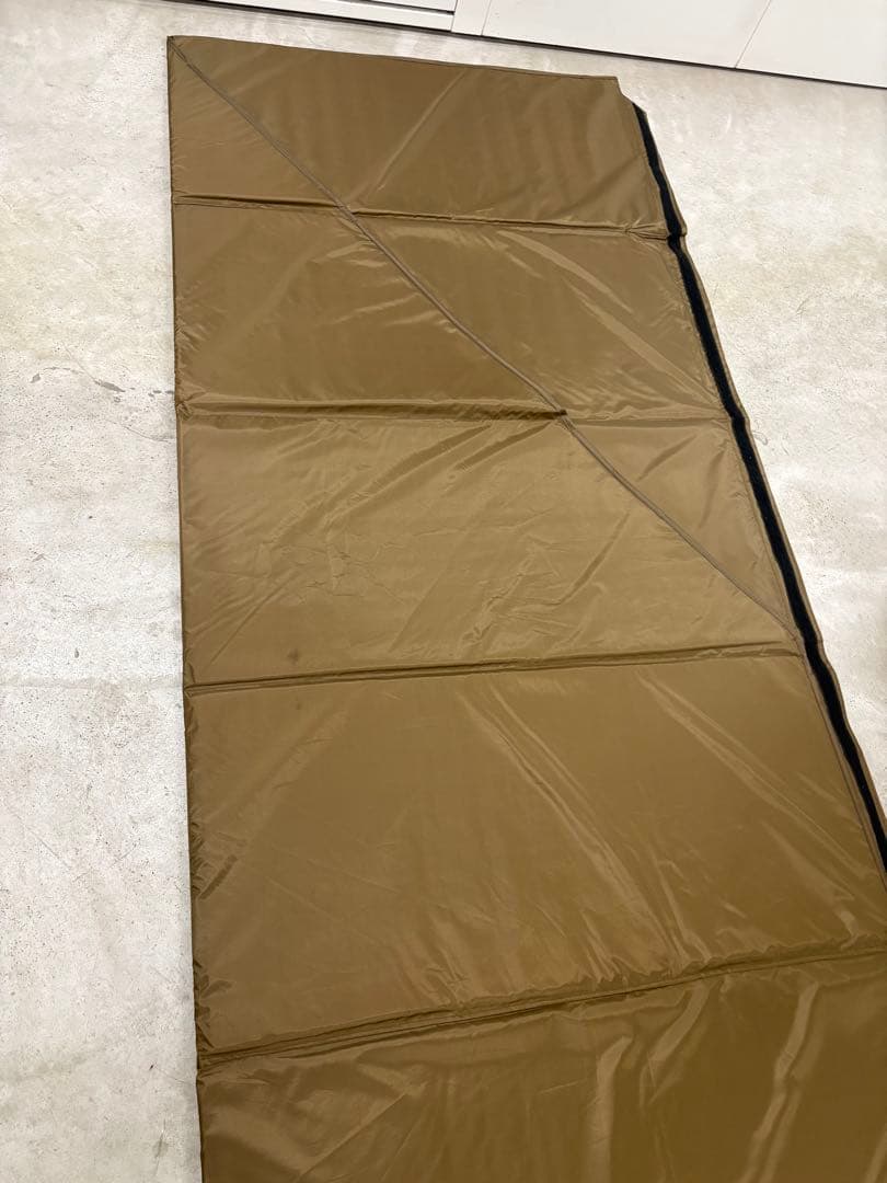 美品　DOD ワンポールテントL マット　MA8-771-BR