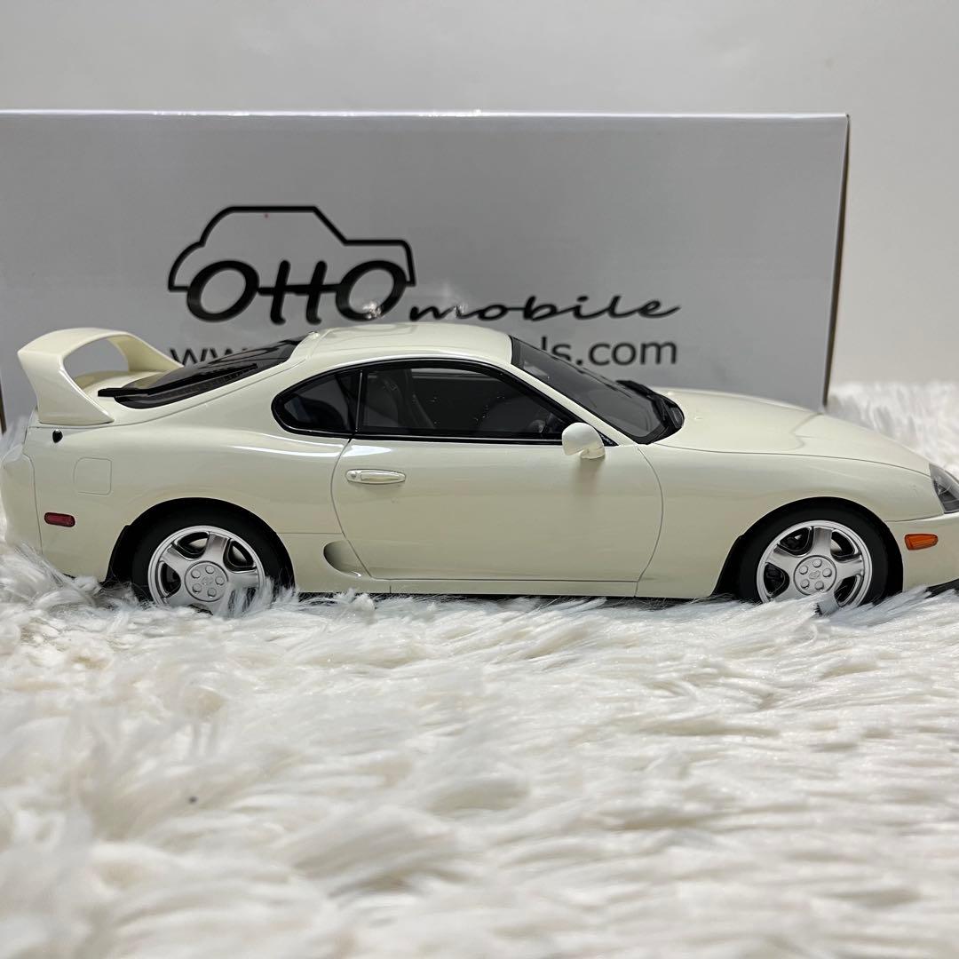 入手困難 美品 OTTO 京商 JZA80 スープラ 1/18 ミニカー