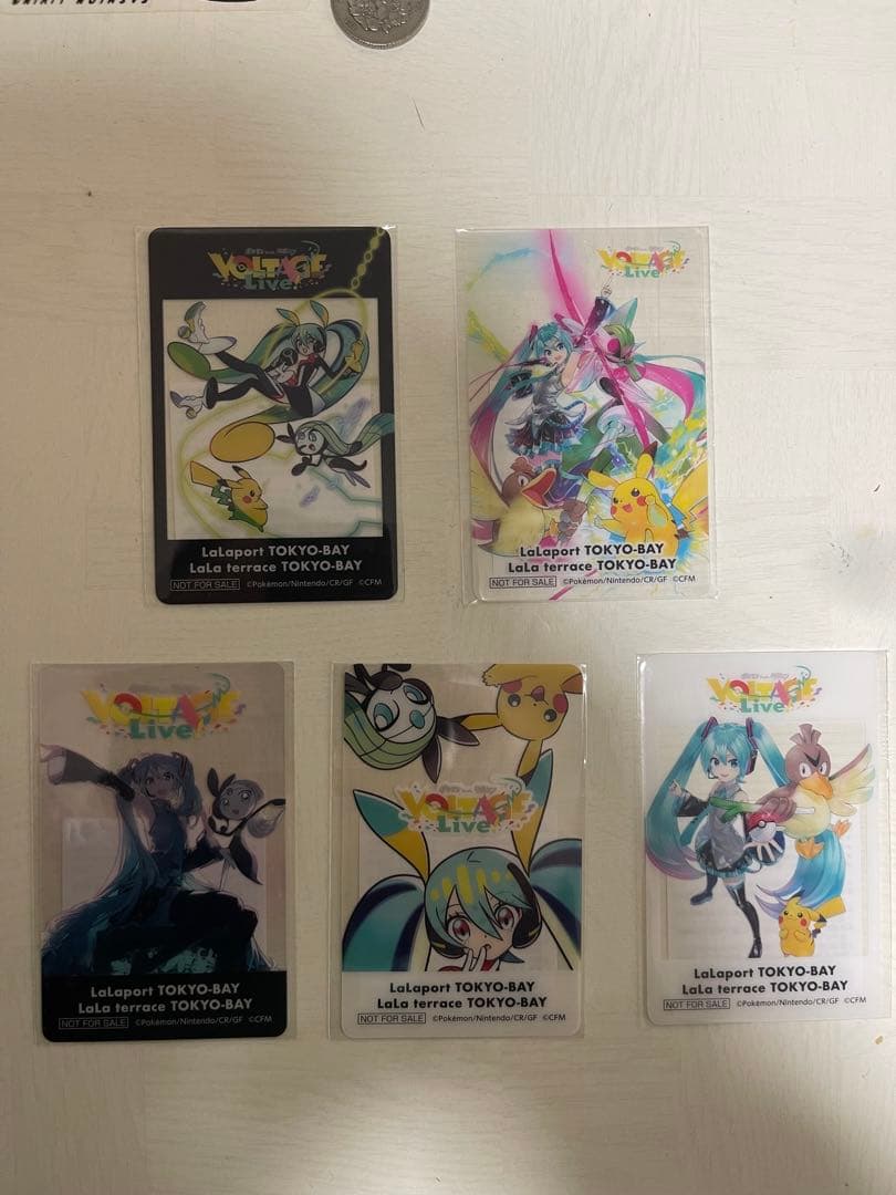 VOLTA Live ポケモン 初音ミク カード 45枚9セット