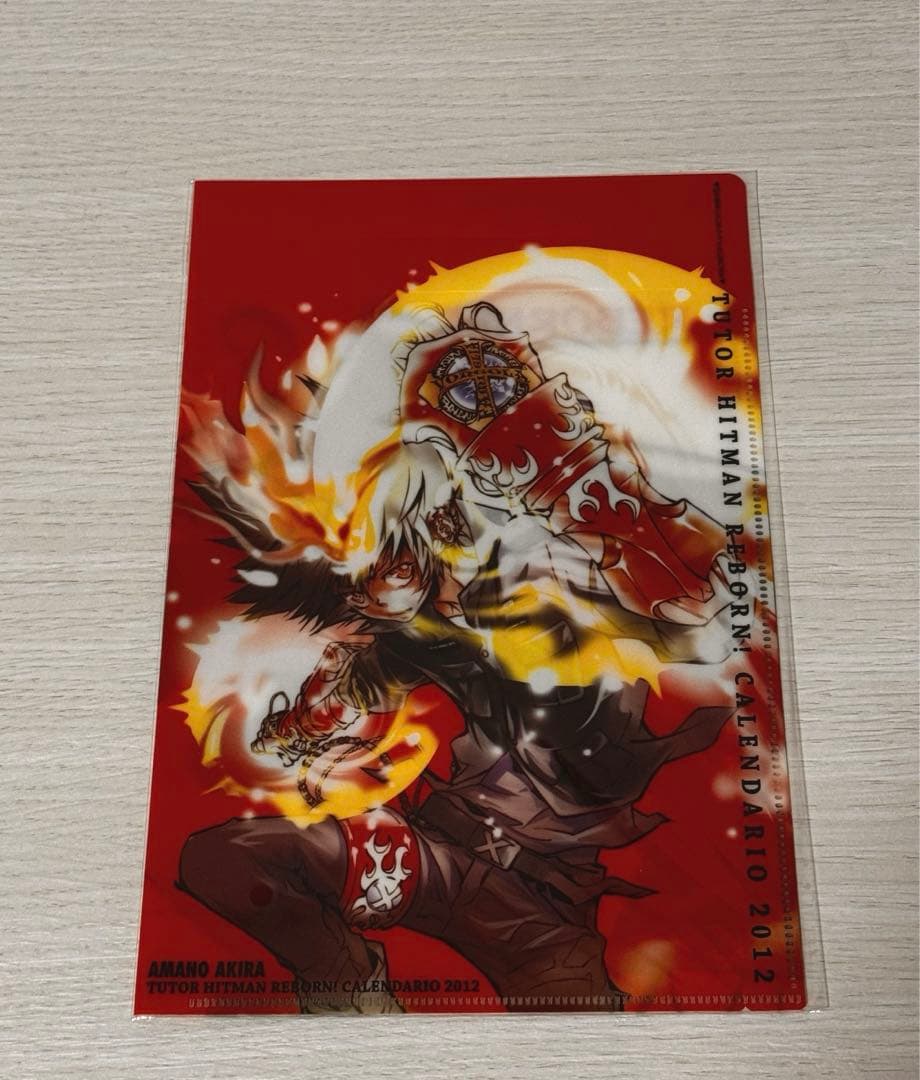 家庭教師ヒットマンREBORN! コミック カレンダー 2012