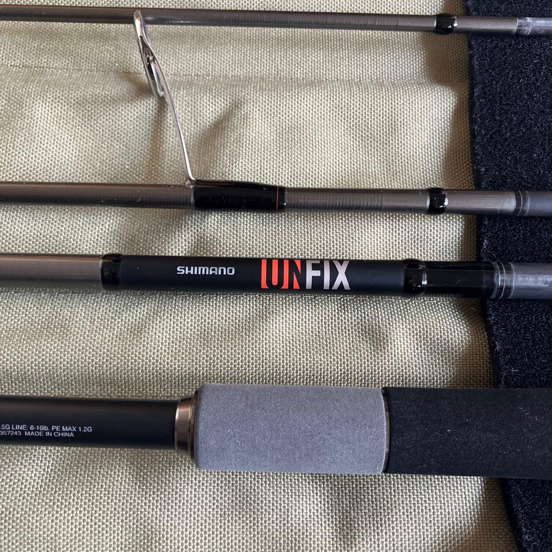 シマノ アンフィックス S76ML パックロッド SHIMANO UNFIX