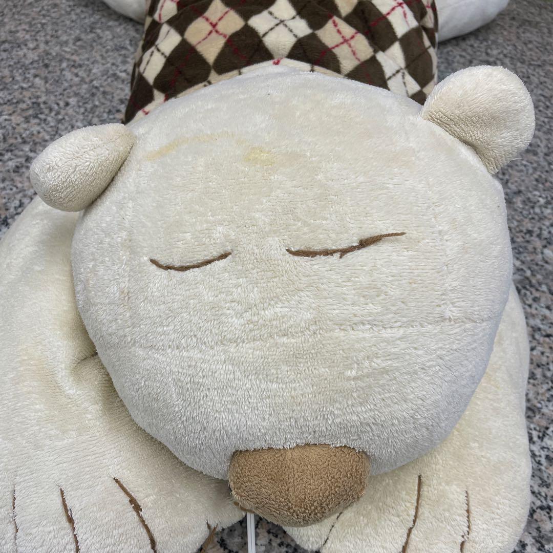 ゆ*う様 NITORI ニトリ しろくま 抱き枕 ぬいぐるみ クッション インテ