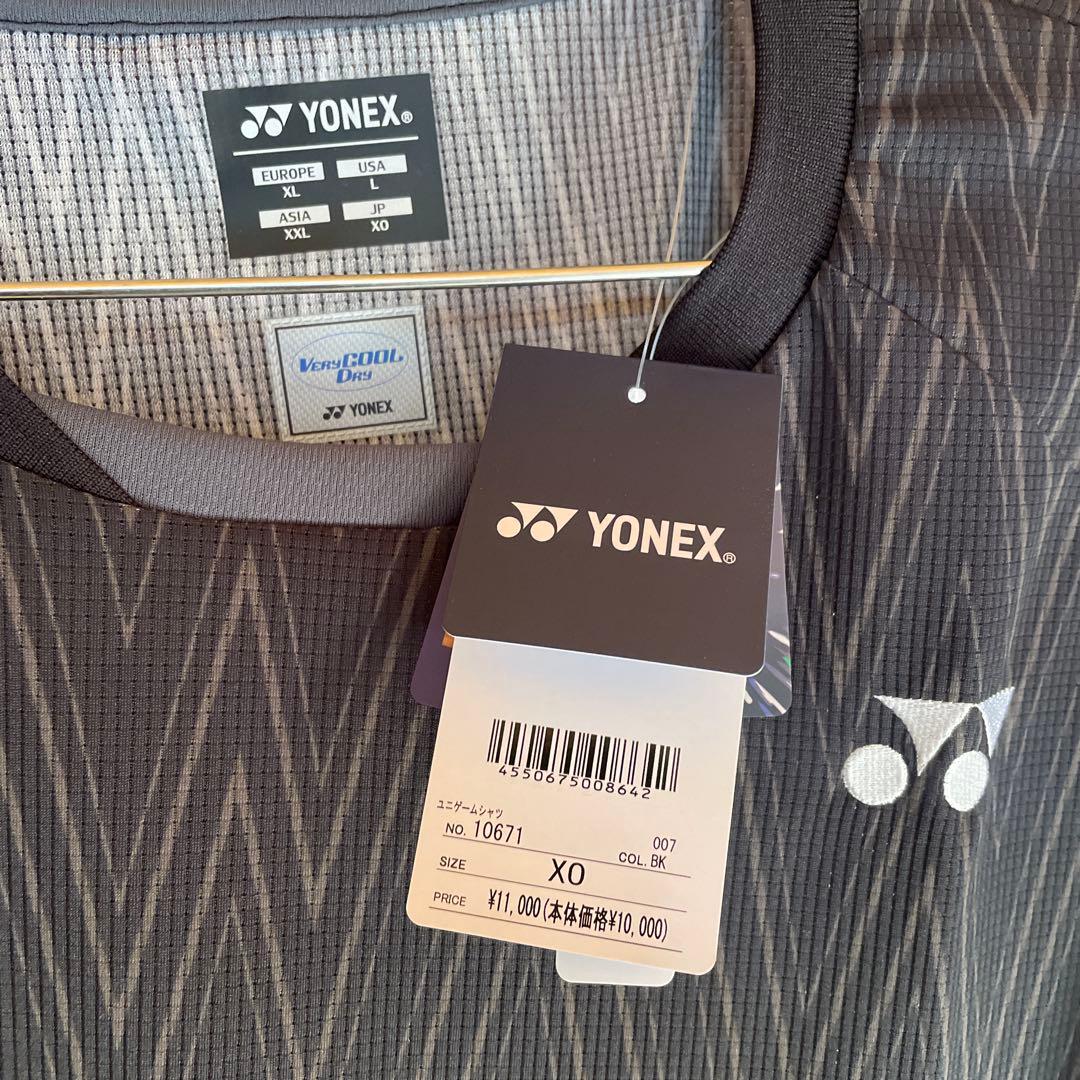 YONEX ユニゲームシャツ XOサイズ 10671