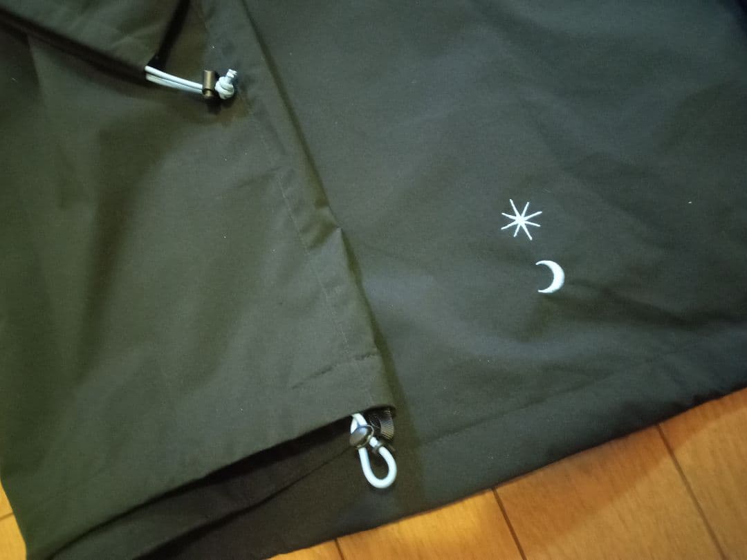 LUZeSOMBRA　TWM　ライトテックポンチョ　ブラック　収納袋付　美品
