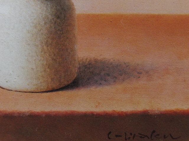 余村展、【パンジー】、希少な大判額装用画集より、美品、日本人画家