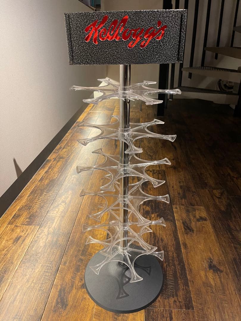 美品！ケロッグ ディスプレイ ラック ファイヤーキング