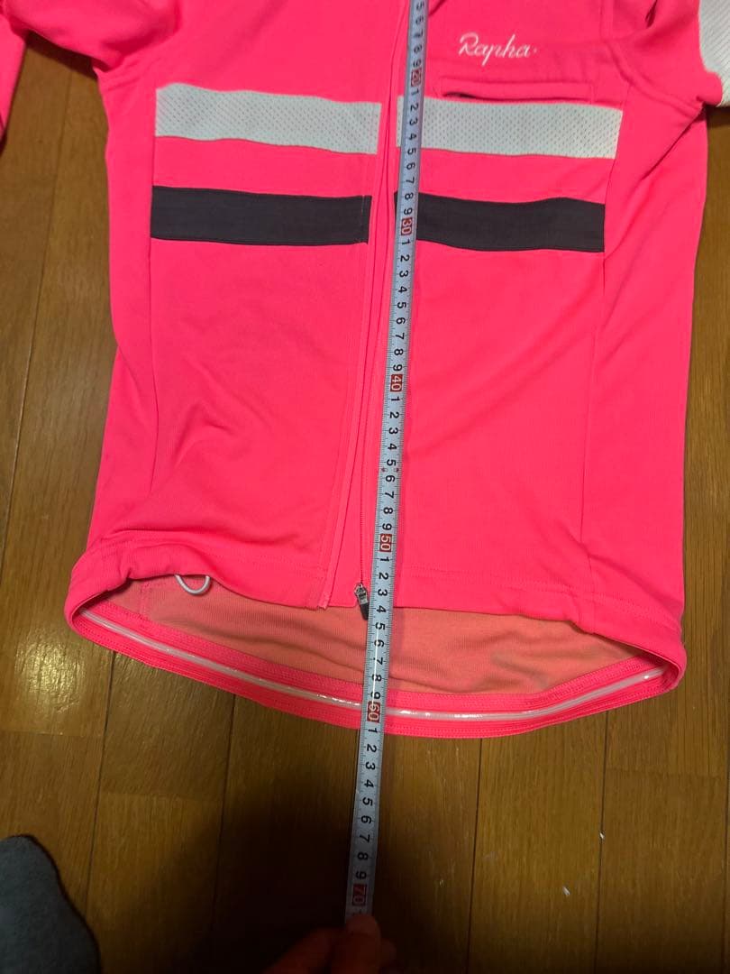 Rapha ピンク サイクルジャージ フルジッパー