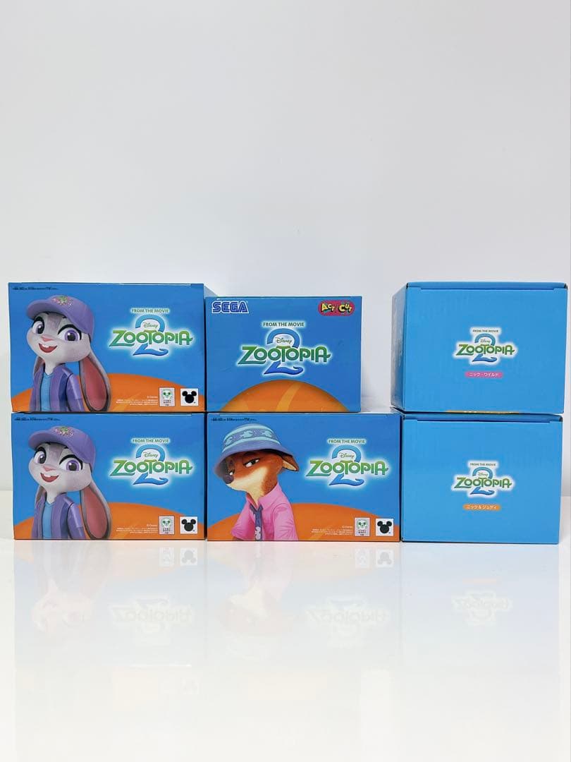ズートピア2 フィギュア メジャーマグ まとめ売り