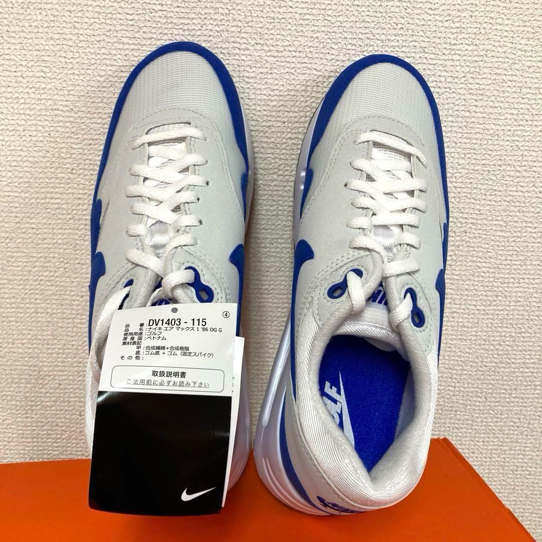 【新品】NIKE AIR MAX 1 '86 OG G エアマックス　26.5㎝