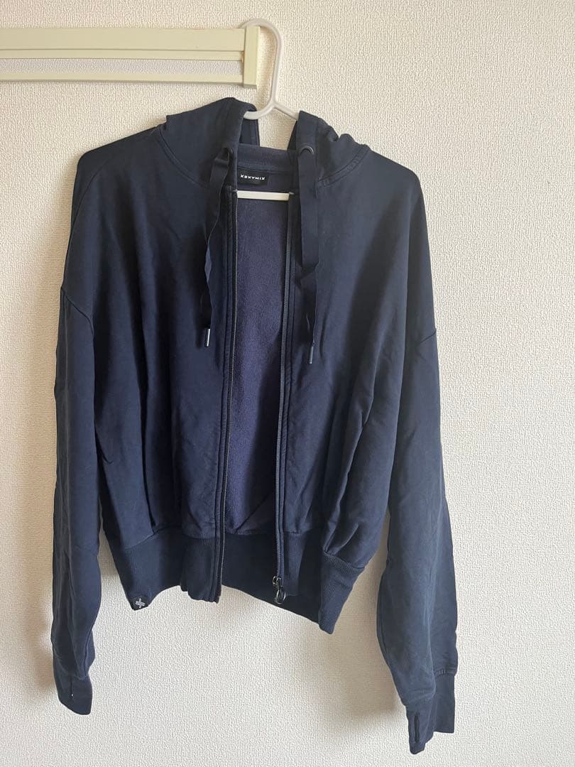 美品/ネイビー /セットアップ レディース春・秋トレーニングウェア
