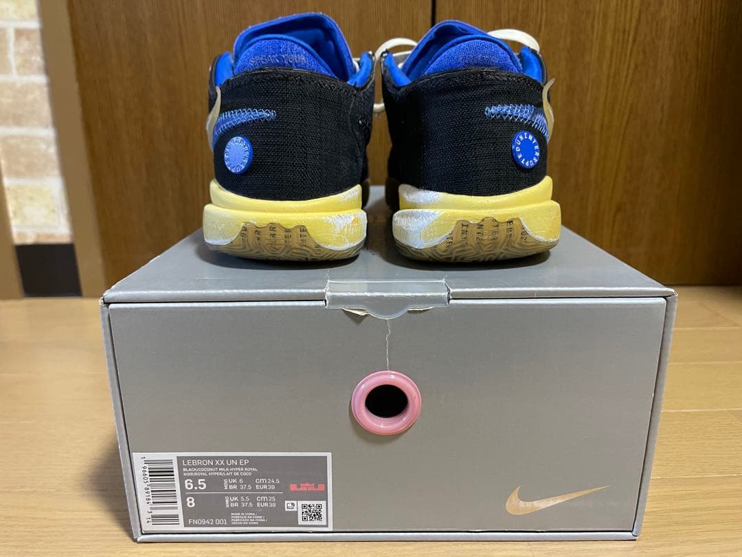 LEBRON XX UN EP レブロン20 24.5cm バッシュ　ナイキ
