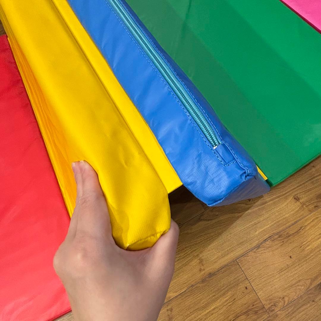 【体操教室使用】大型スポーツマット 300×120×5cm 厚手 防音対策 防水