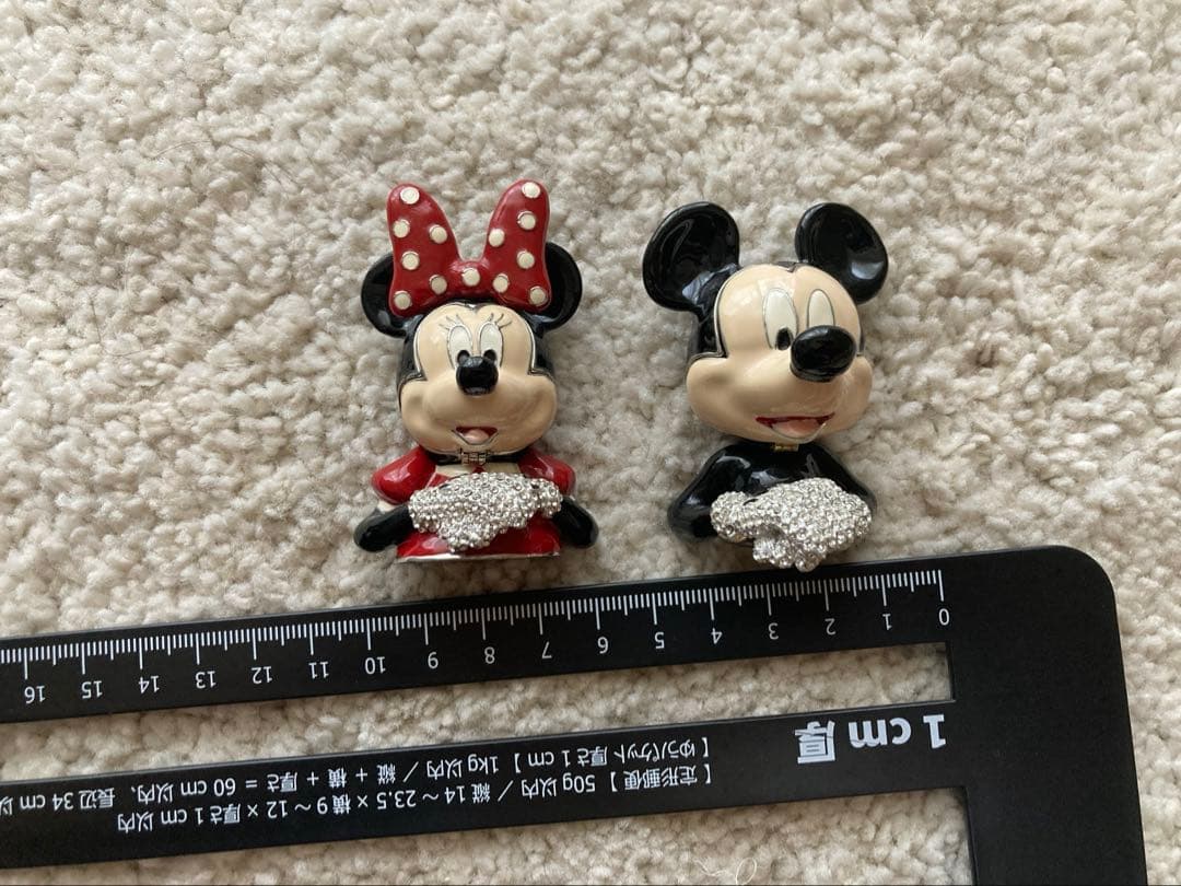ミッキー&ミニー小物入れ