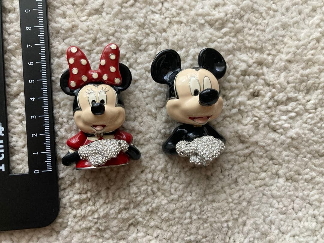 ミッキー&ミニー小物入れ