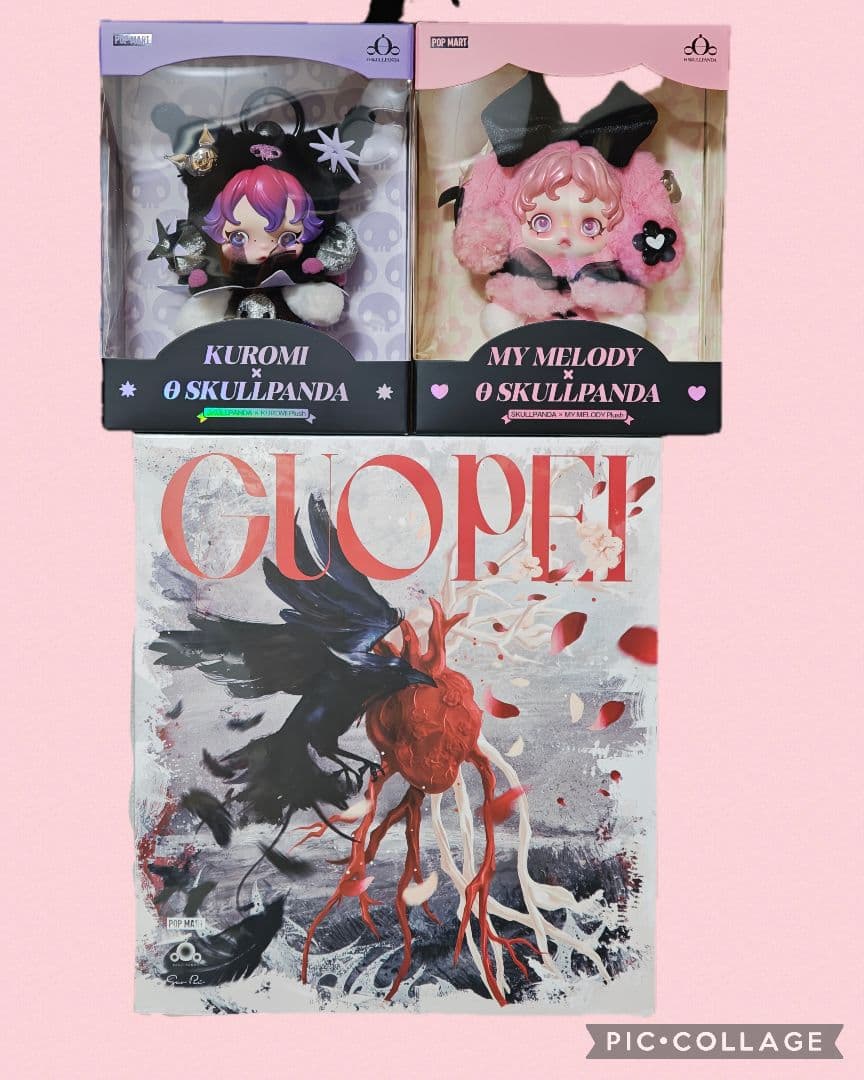 SKULLPANDA x Guo Pei クロミ マイメロディ